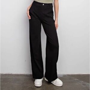 High-Waist Wide Leg Pants